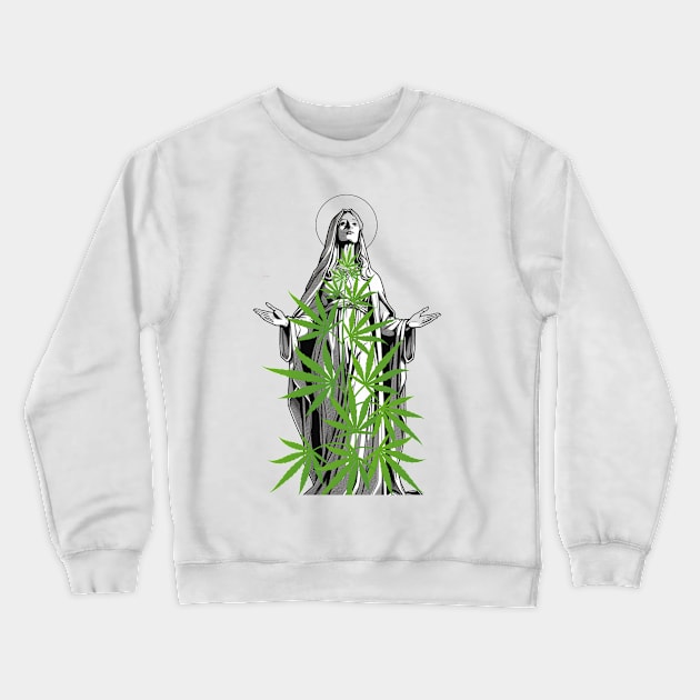 St.Mary Jane Crewneck Sweatshirt by FrogandFog